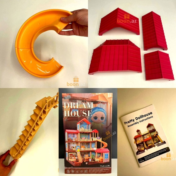 Многоэтажный кукольный домик "Дом мечты" Dream House